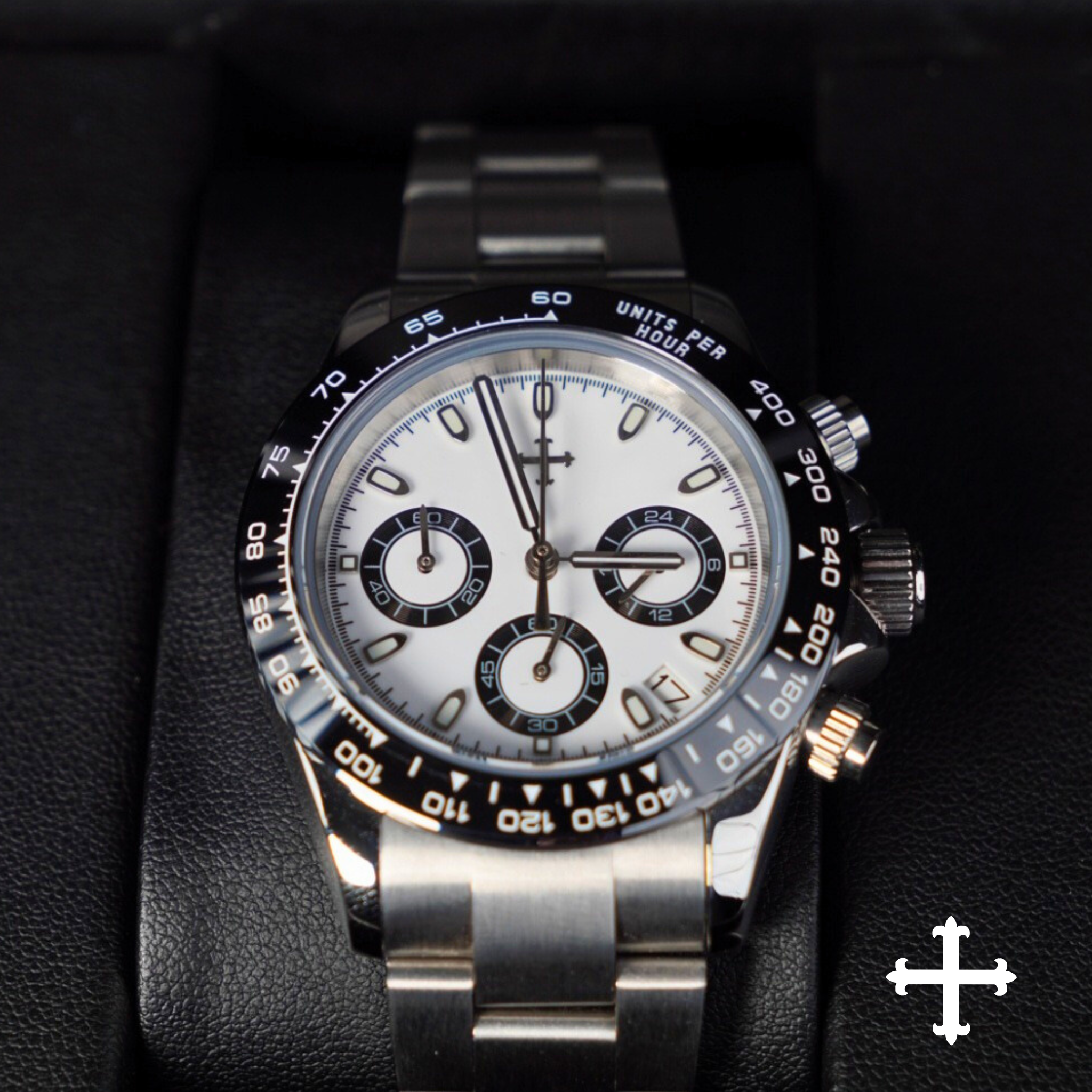 Cronógrafo - Bisel Negro